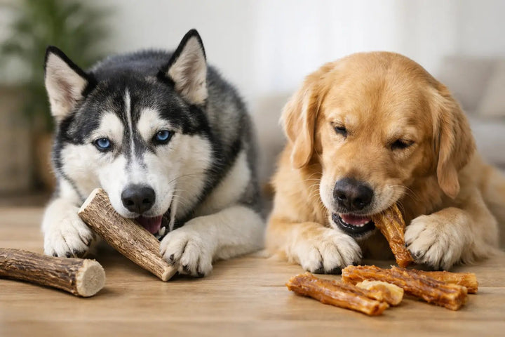 Antlers Versus Tendons: Which Chew Lasts? - Chomper chewz