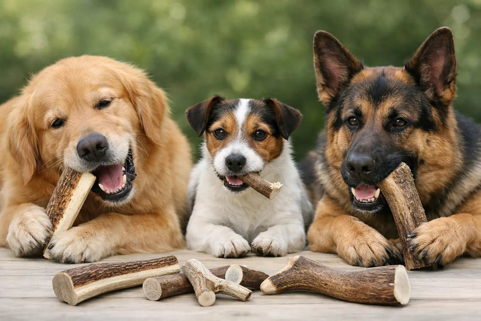 Best Antler Chews for Dogs by Chew Style - Chomper chewz