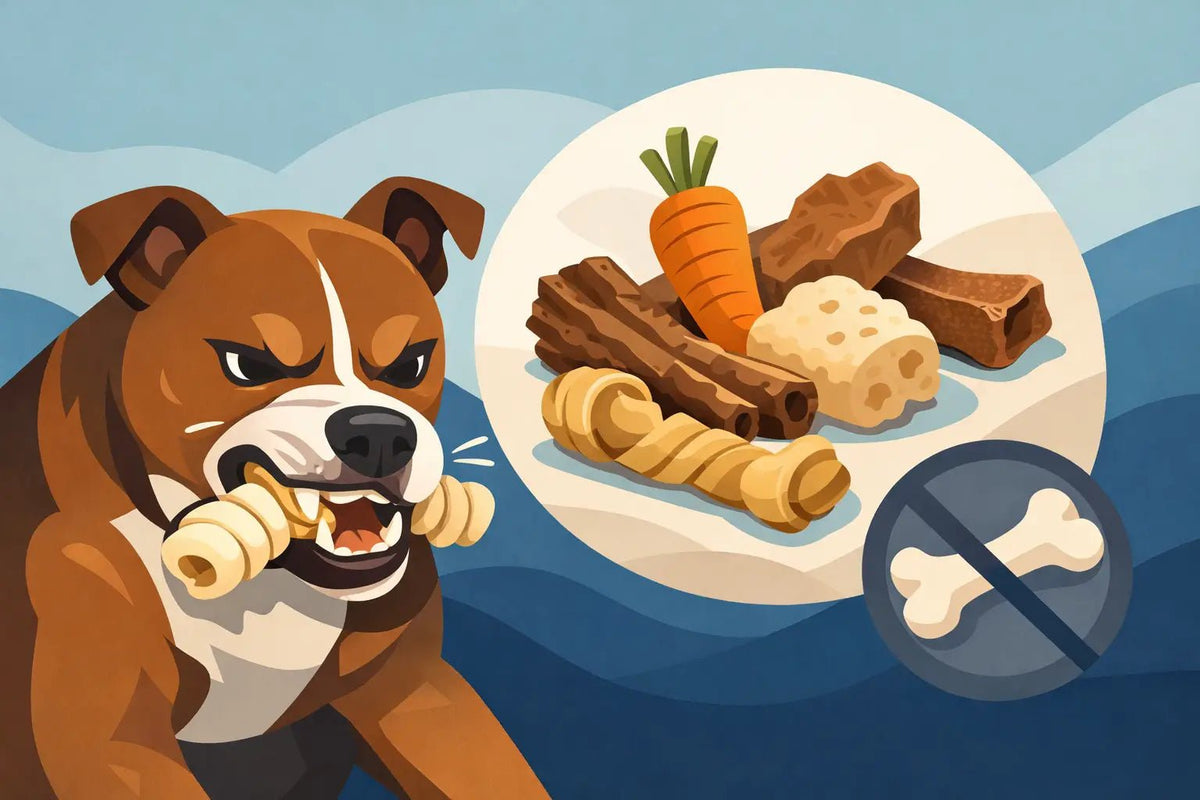 Best Rawhide Alternative for Aggressive Chewers - Chomper chewz