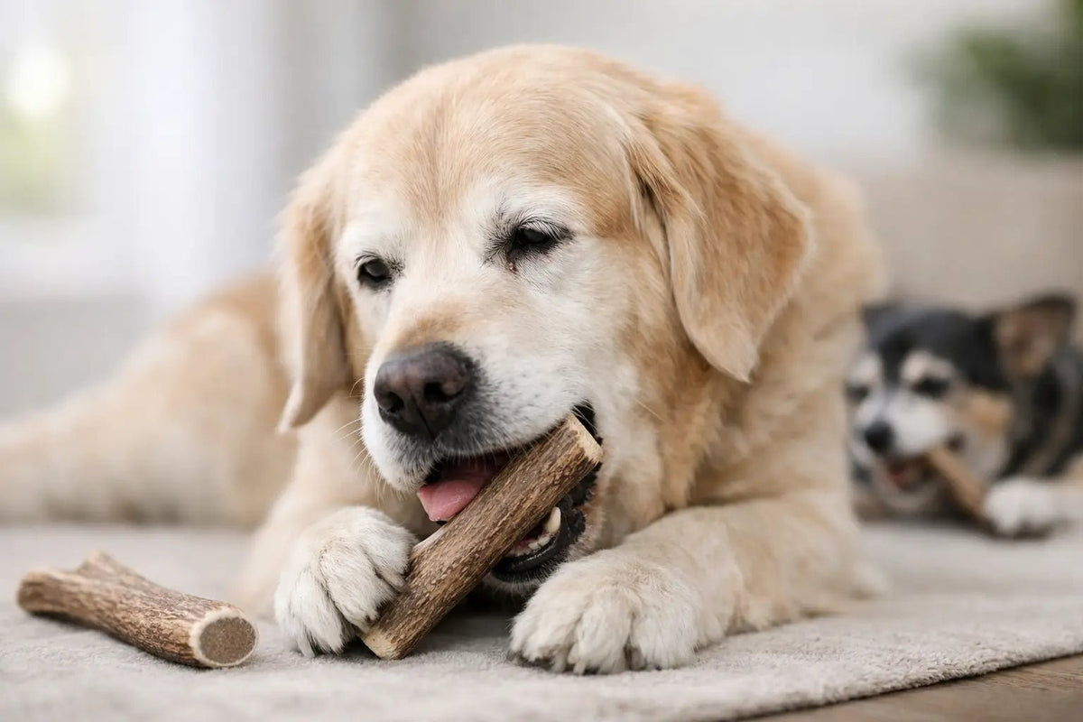 Can Senior Dogs Chew Antlers? A Safe Guide - Chomper chewz
