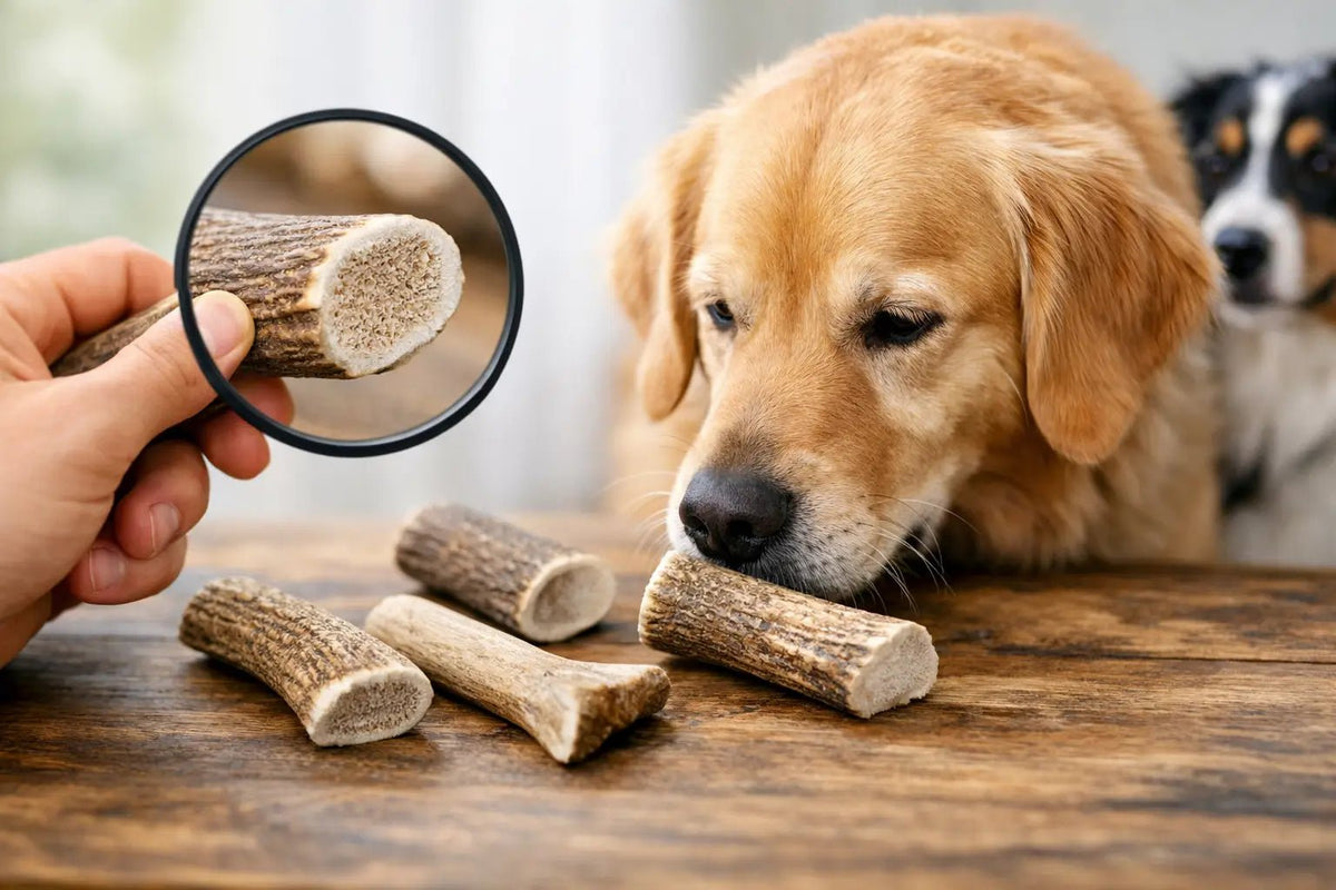 How to Inspect Antlers Before Your Dog Chews - Chomper chewz