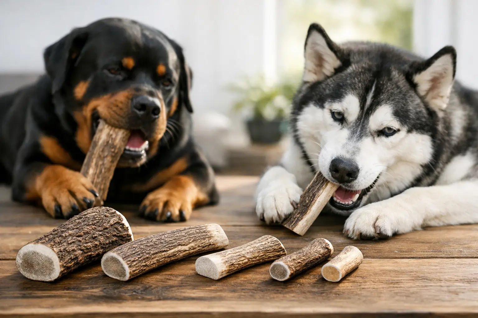 How to Size Antler Chews for Strong Chewers - Chomper chewz