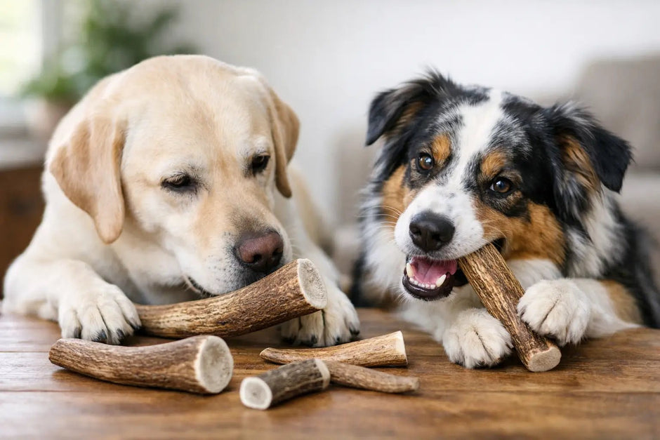 How to Size Antlers for Dogs Without Guesswork - Chomper chewz