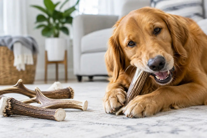 When to Replace Antlers for a Chewing Dog - Chomper chewz
