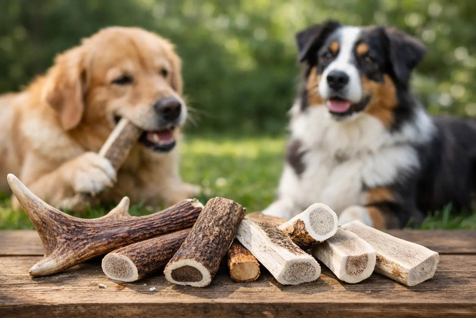 Your Guide to Antler Chew Grades for Dogs - Chomper chewz