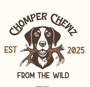 1 pound Medium Split Elk Antlers Chews - Chomper chewz