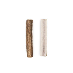 Small Split Elk Antler Dog Chew – Natural Marrow Chew for Small Dogs - Chomper chewz